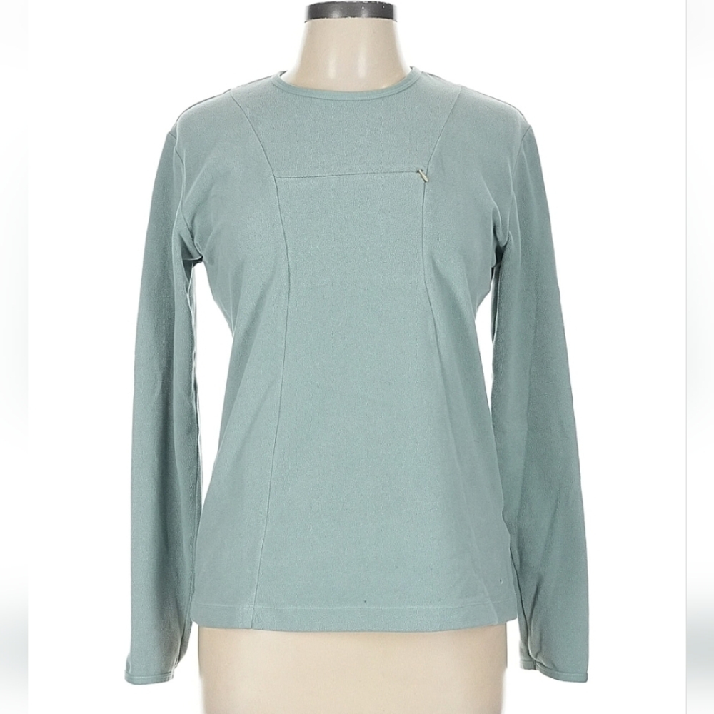 Nike Women's Long Sleeve Top - Soft Blue